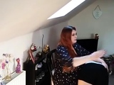Kinky amateur lesbian spanking party
